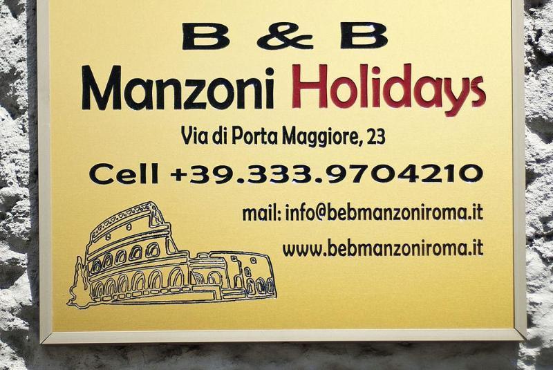 B&B Manzoni Holidays Roma Exterior foto